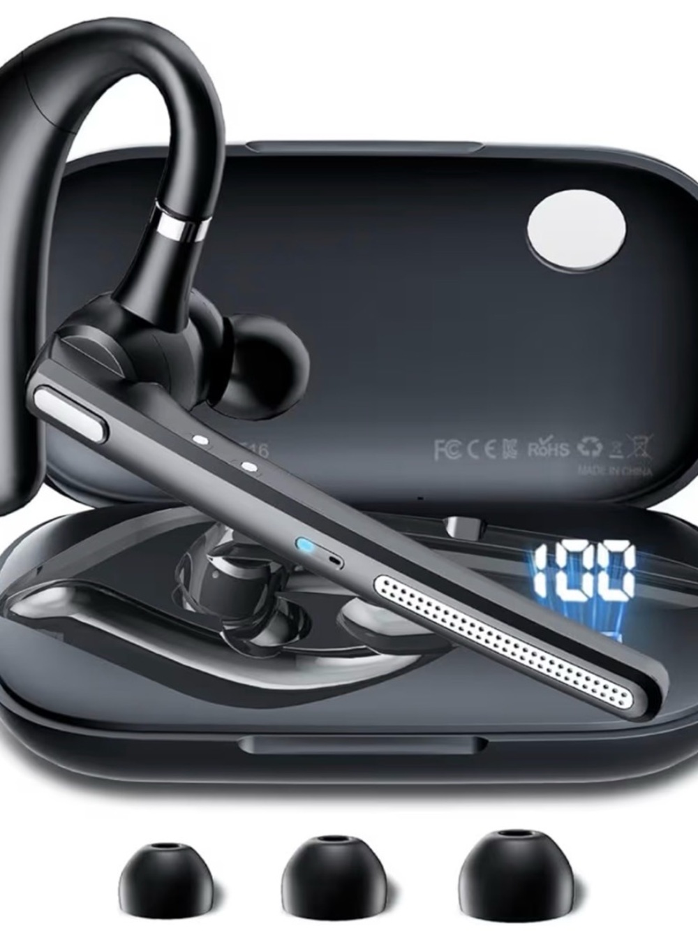 Bluetooth Headset with 72-Hour Talk Time